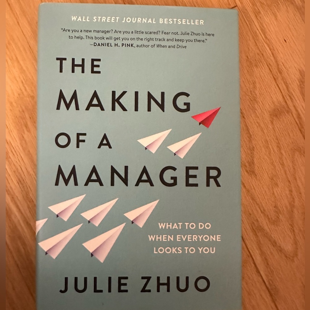 The Making of a Manager Book